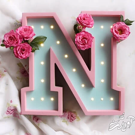 تصاویر کارت پستال های حرف N, عکس های حرف N, پوسترهای حروف انگلیسی